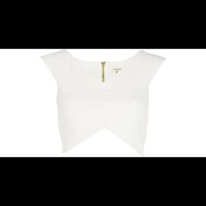 River Island Wrap Crop Top